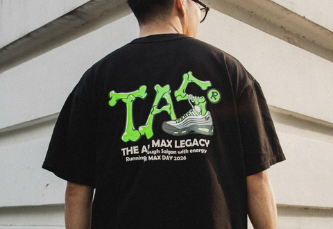  The Air Saigon® – Core System 95 Black Tee 