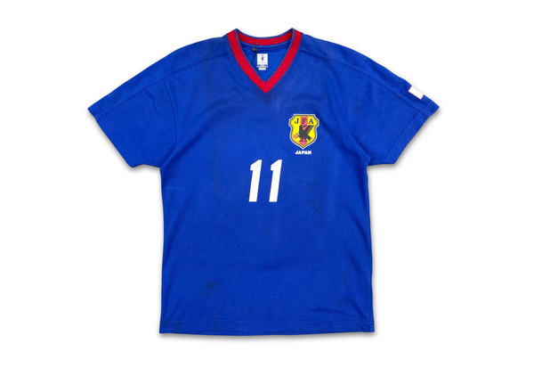  Japan JFA TANAKA #11 Tee Blue 