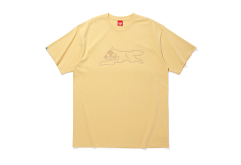  Icecream Pearl Beads Short-Sleeve Tee Italian Straw 