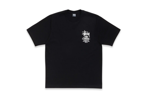  Stussy Summer Classic Black Tee 