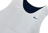  Vintage Nike Swoosh Logo Reversible Jersey White/Blue 
