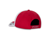  Stussy Low Pro Souvenir Strapback Hat Red 