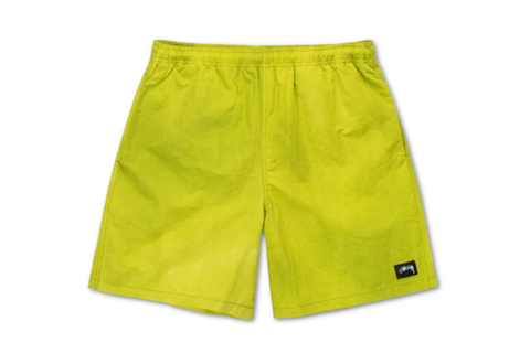  Stussy Wave Dyed Nylon Short Slime 