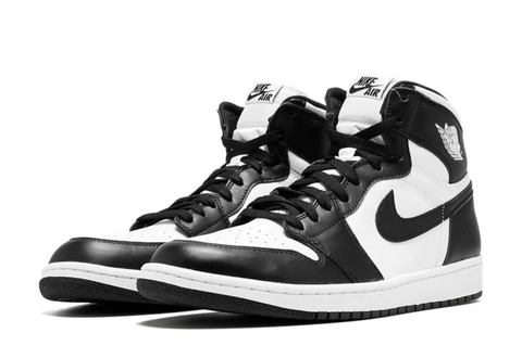  Air Jordan 1 Retro Black White (2014) 