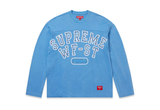  Supreme Athletic Studded Long Sleeve Top Blue 