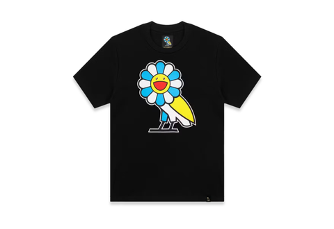  October's Very Own x Takashi Murakami Black Tee 