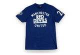  Manchester United Merchandise Red Devils Tee Blue 
