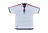  Vintage 2003-05 Umbro England Home Football Jersey White 