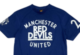  Manchester United Merchandise Red Devils Tee Blue 