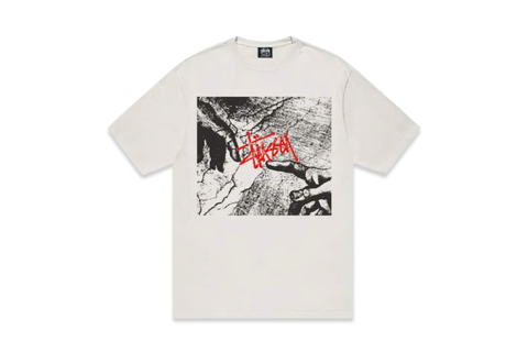  Stussy Creation Pigment Dyed Natural Tee 