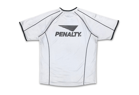 Vintage Penalty Template Football Jersey Grey 