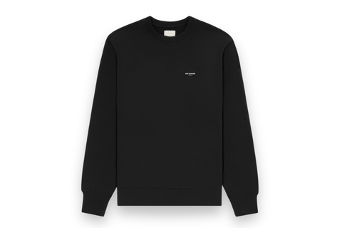  Aimé Leon Dore Micro Din Logo Crewneck Jet Black 