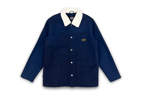  Stussy Workwear Jacket Navy 