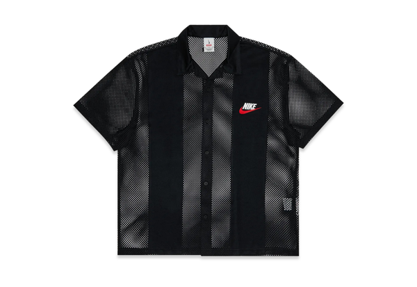  Supreme x Nike Mesh S/S Shirt Black 