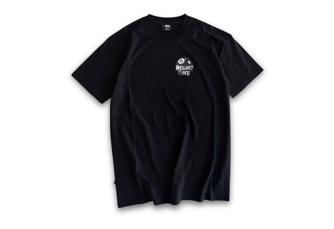  Stussy 8 Ball Corp Black Tee 