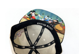  New Era x Disney Mickey Mouse Character Cartoon Embroidered Snapback Cap 