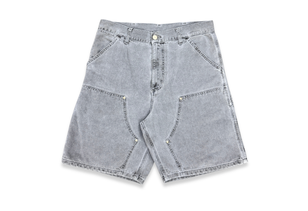  Carhartt WIP Double Knee Shorts Faded Grey 
