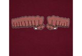 Supreme Toy Machine Fist Tee Cardinal 
