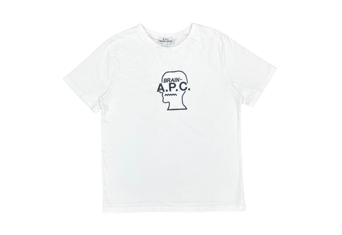  A.P.C x Brain Dead Spooky White Tee 