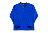  Vintage 00s Nike Swoosh Soccer Long Sleeve Tee Blue 