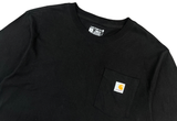  Carhartt Loose Fit HeavyWeight Pocket Black Tee 