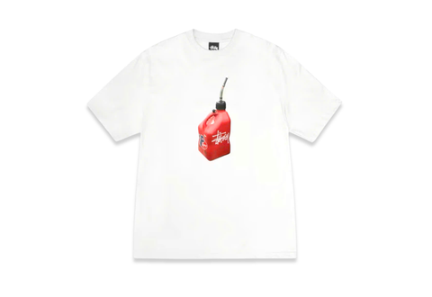  Stussy Fueled White Tee 