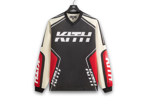  Kith Moto Mesh Long Sleeve Donovan Black Jersey 