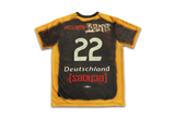  Cactus Jack by Travis Scott Germany Soccer Jersey Yellow 