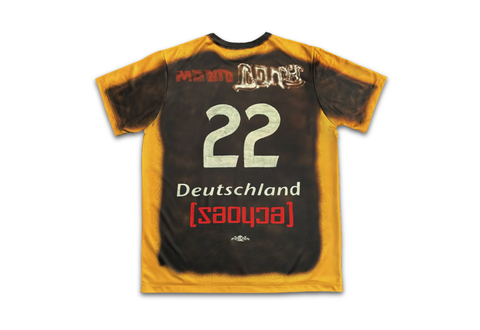  Cactus Jack by Travis Scott Germany Soccer Jersey Yellow 