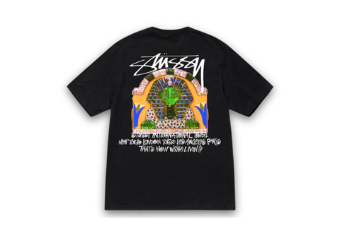  Stussy Sphinx Black Tee 