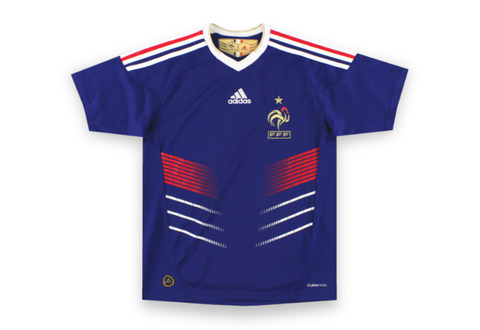  2009/10 Vintage adidas France Home Football Jersey 