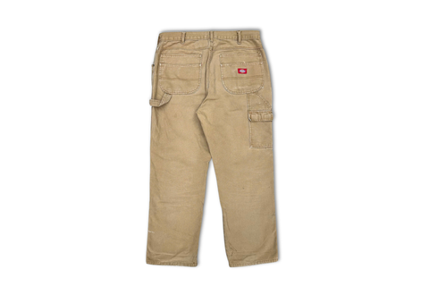  Dickies Double Knee Carpenter Work Pant Brown 