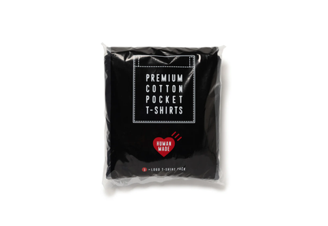  Human Made 3-Pack Pocket Tee Set Black 