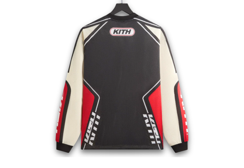  Kith Moto Mesh Long Sleeve Donovan Black Jersey 