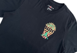  Air Jordan DNA Hoop On Fire Black Tee 