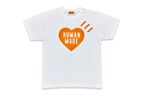  Human Made Heart Tee White/Orange (Shibuya Parco Store Exclusive) 