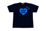  Human Made Heart Tee Black/Blue (Offline Store Limited) 