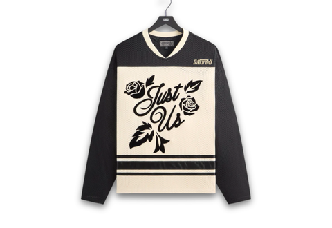 Kith Malik Long Sleeve Mesh Jersey Sandrift 