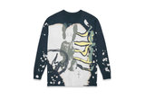  Travis Scott Cactus Jack x  Kaws For Fragment Long Sleeve Multi Grey 