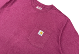  Carhartt Relaxed Fit Pocket Tee Beet Red 
