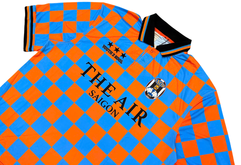  The Air Saigon x Knowwhere Studio Exclusive Jersey Checkerboard Friend and Family Orange/Blue 
