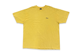  DIME Classic Small Embroidered Logo Yellow Tee 
