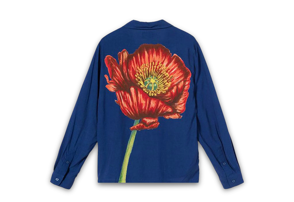  Stussy Big Poppy Long Sleeve Shirt 
