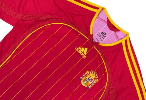  adidas Spain 2006-2008 Home Football Jersey Red 