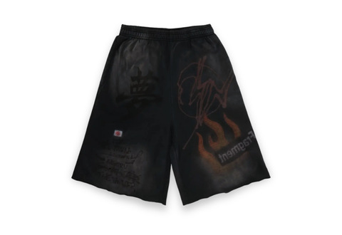 Cactus Jack by Travis Scott x Fragment x Nike Dream Sweatshorts Black 