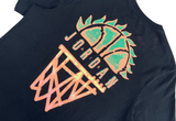  Air Jordan DNA Hoop On Fire Black Tee 
