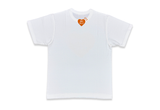  Human Made Heart Tee White/Orange (Shibuya Parco Store Exclusive) 