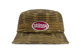  Stussy Lola Paid Knit Bucket Hat Gold 