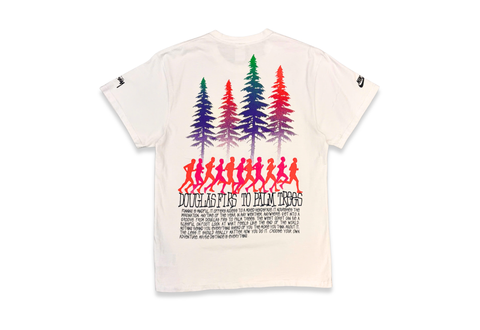  Nike x Stussy Douglas Firs To Palm Trees White Tee 