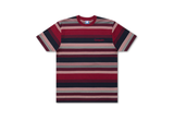  Undefeated Script Striped S/s Tee Cardinal 